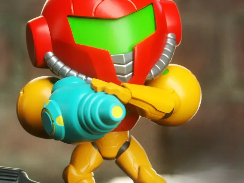 "Samus Aran - Metroid Power Suit 3D Figure