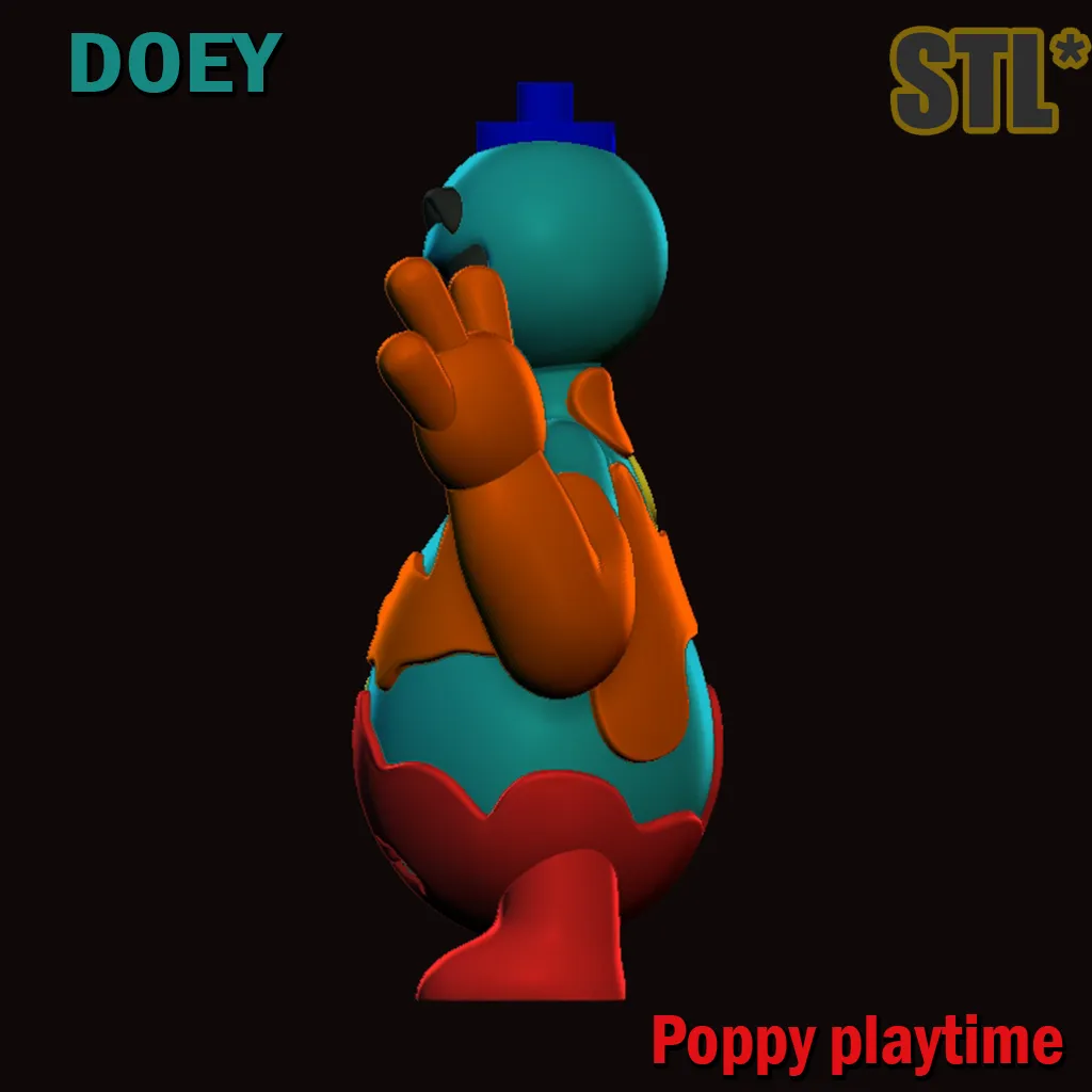 Doey the doughman STL 3D Model Poppy Playtime Chapter 4