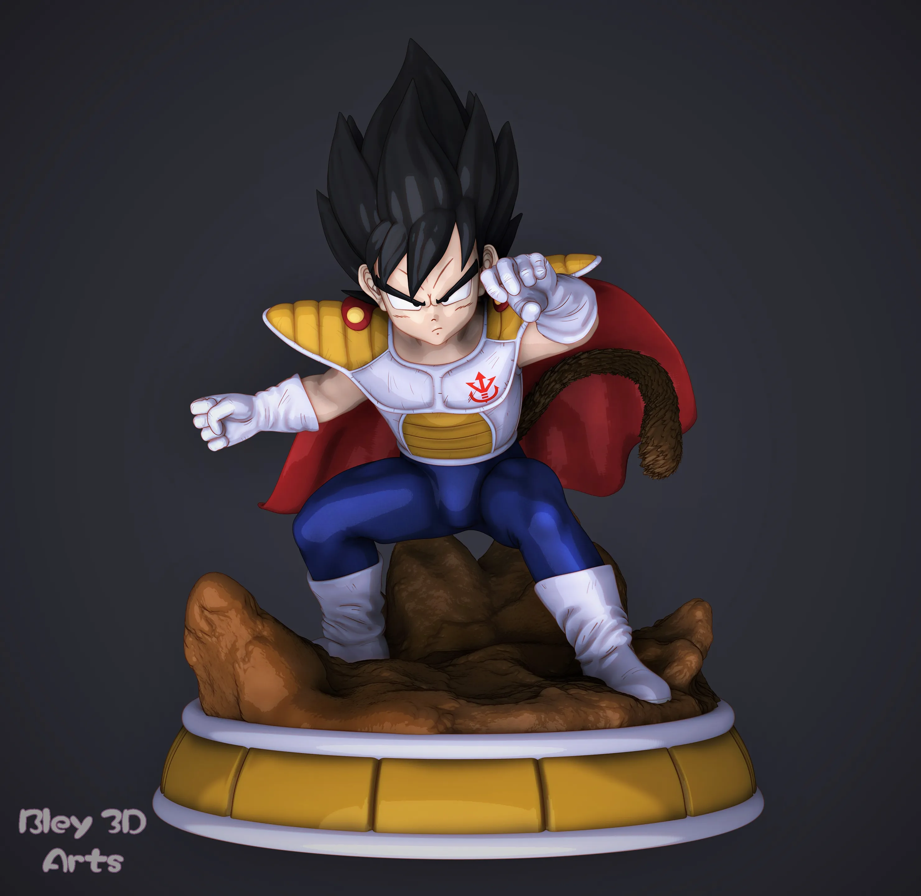 Kid Vegeta STL
