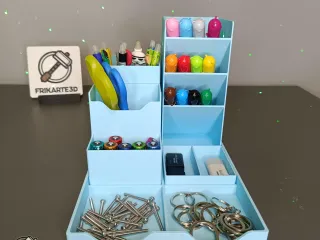 FlexiDesk Vertical Modular Organizer