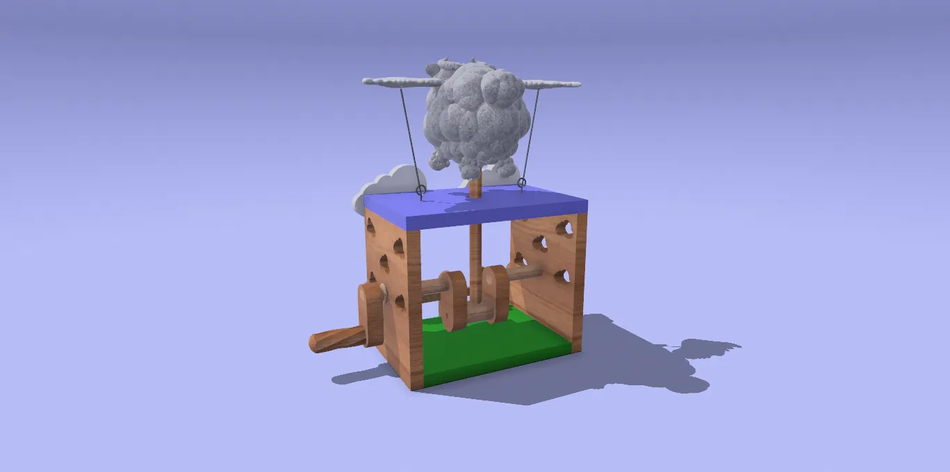 Flying Sheep Mechanical Toys