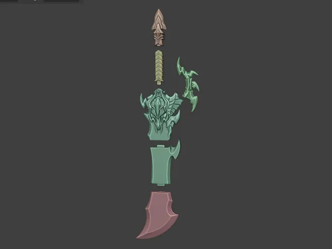 Demon King's Dagger Solo Leveling Arise Fan Art
