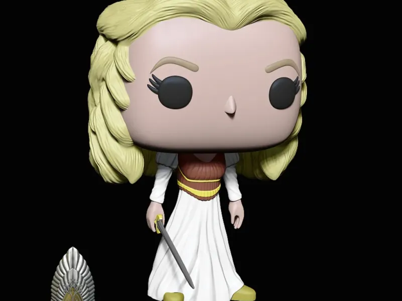 Eowyn Funko Pop lord of the rings 3D DIGITAL DOWNLOAD