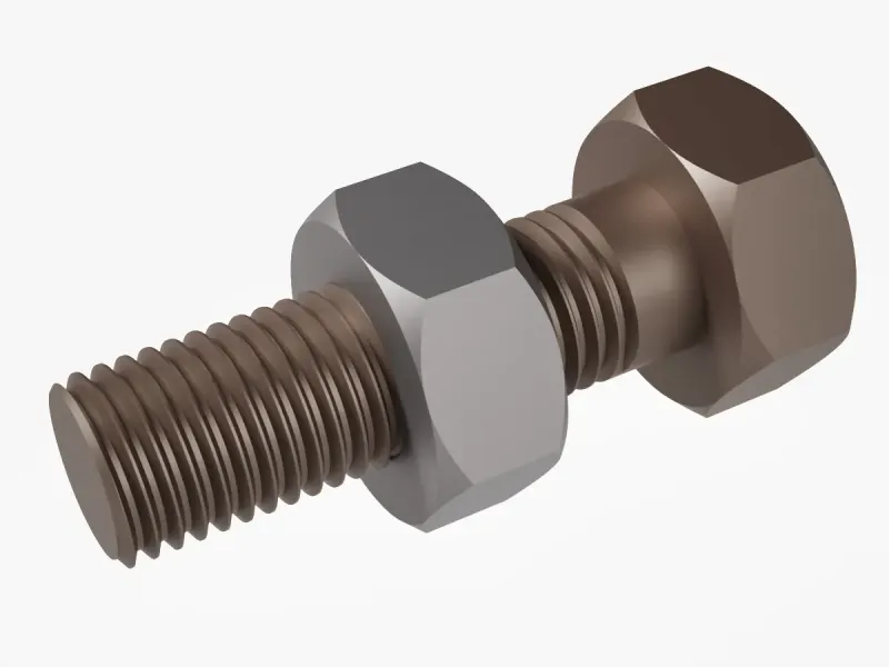 M12x1.5 Bolt and Nut