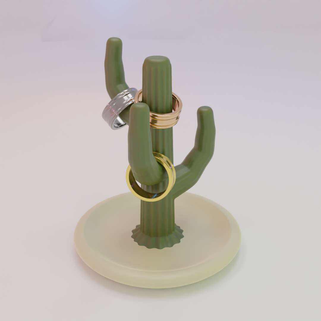 Cactus Ring Holder-0