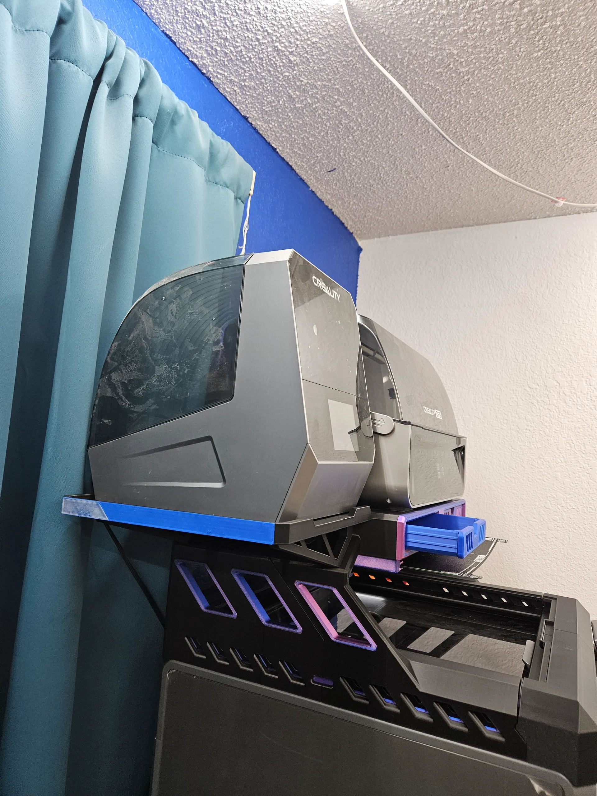 Dual Space Pi extension shelf for K2 Plus D3P riser-0