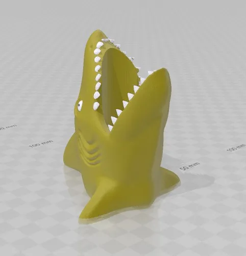 Shark Cup/Toothbrush Holder
