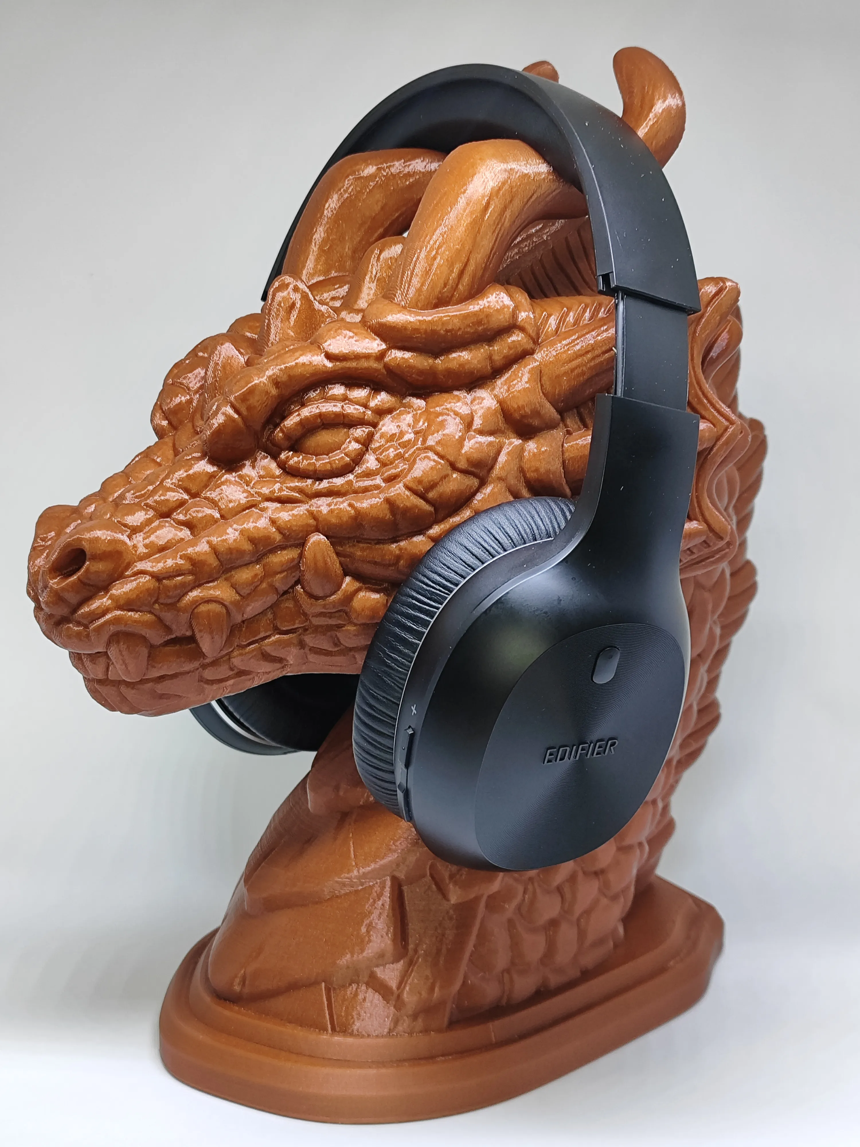 Other STL Download - Dragon Head Phone Stand / Headset Holderby XGOFAB
