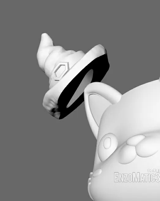 planter organizer Halloween cat pencilholder 3MF Multiparts