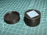 Pool cue chalk holder/support-1