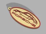 PORSCHE KEYCHAIN-1