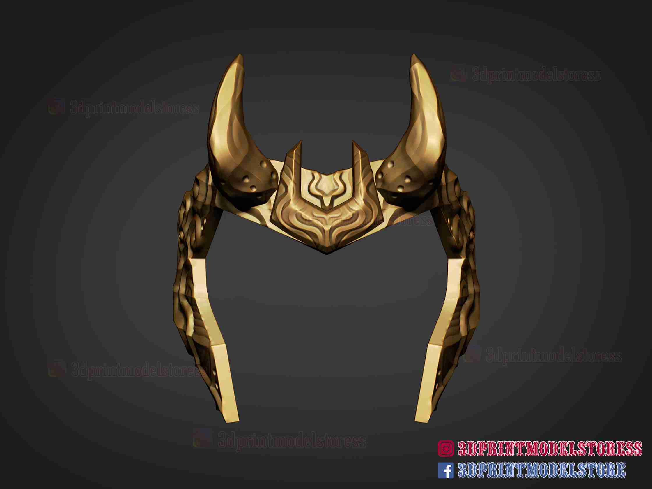 Loki Crown - Loki Tv Series - Marvel Cosplay | 3D models download ...