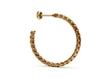 Flower Pattern Ear Hoops-2
