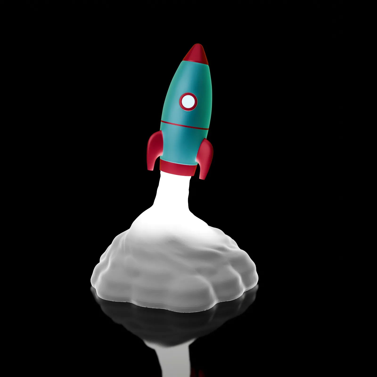 Rocket Night Light