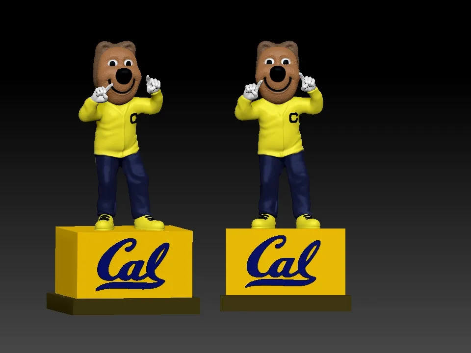 NCAA - Oski - University of California - Berkeley - 3d Print