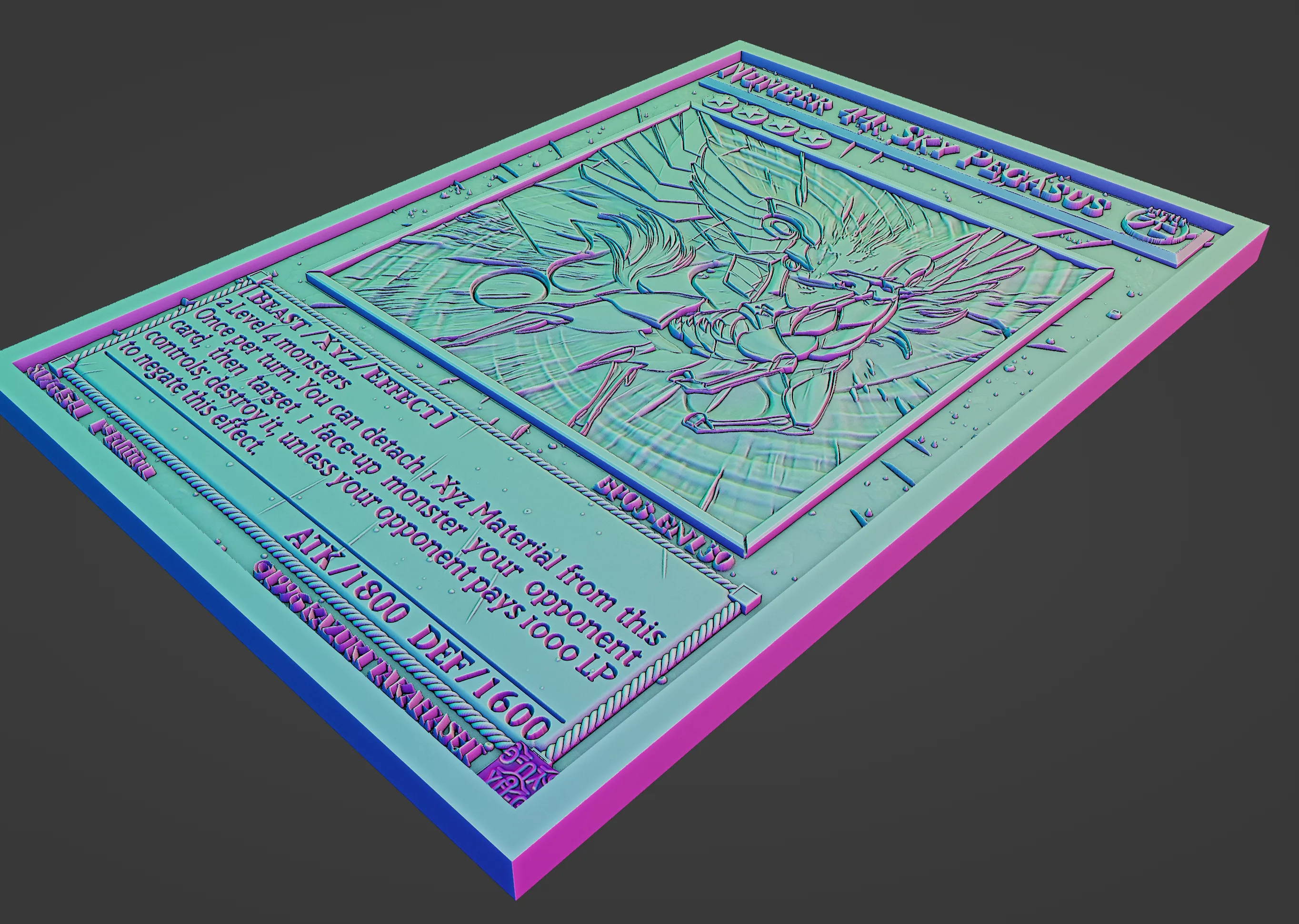 Number 44: Sky Pegasus - yu-gi-oh!