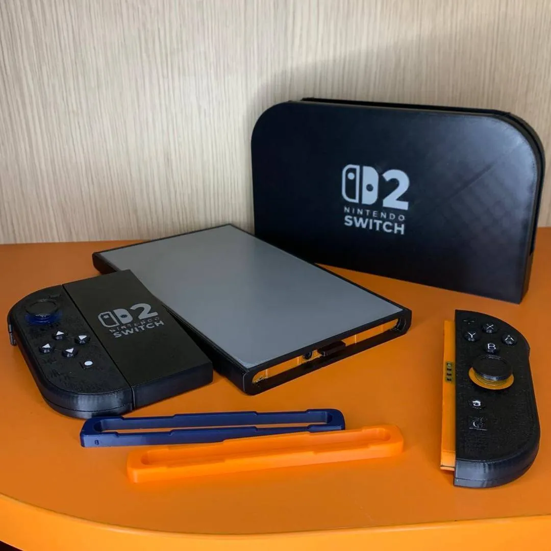 Nintendo Switch 2 Mockup real design