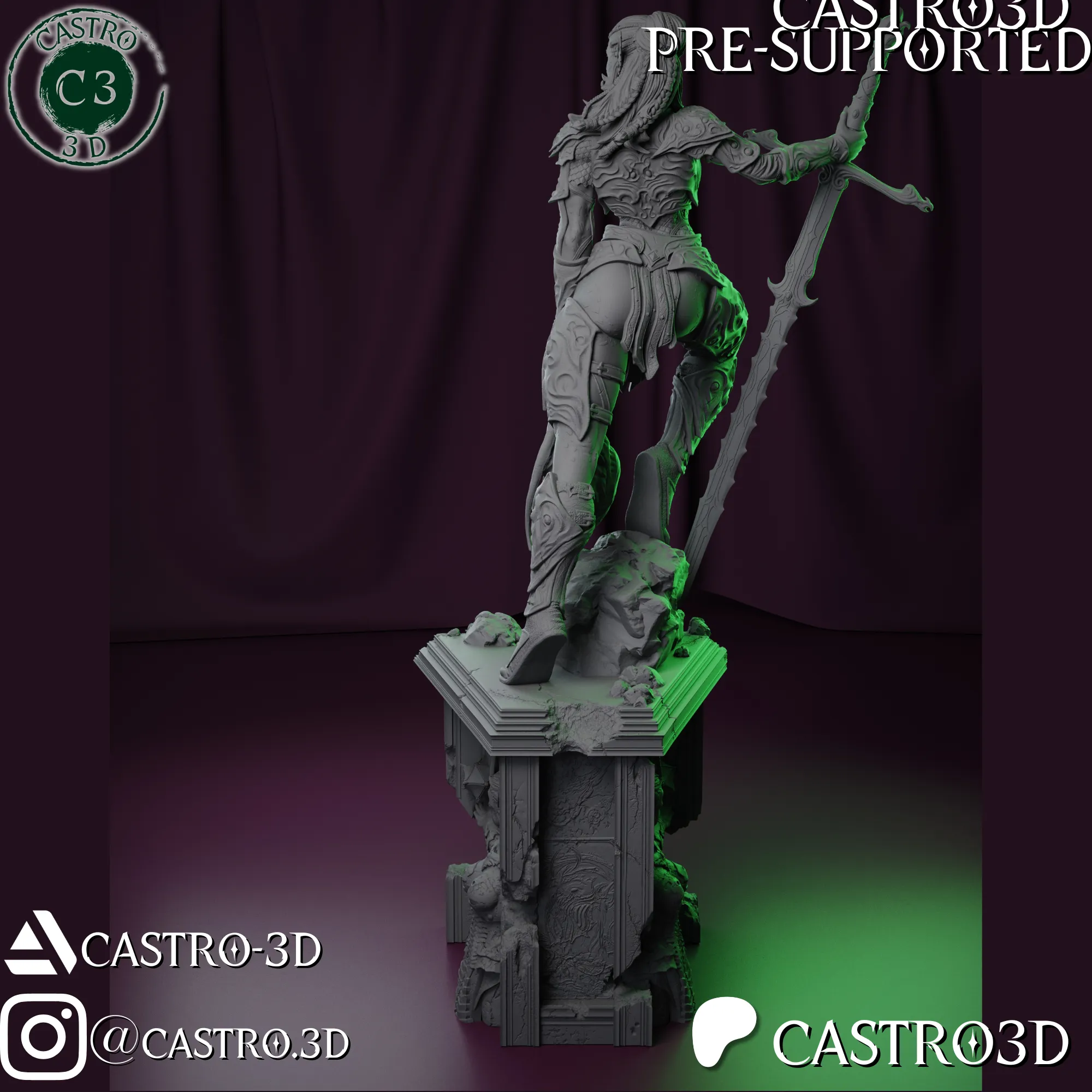 LaeZel - Champion of Vlaakith - Baldurs Gate 3 Mini Collecti