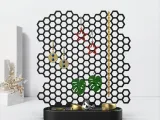 3D Honeycomb Jewelry Organizer-4