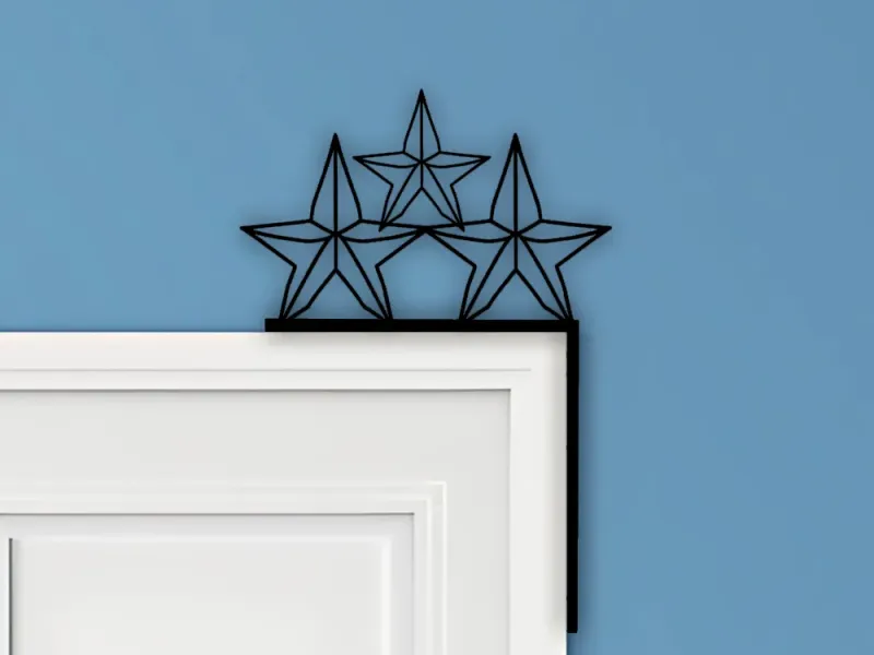 Star Door Corner Decor