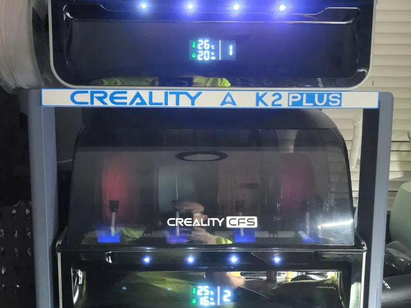 Creality K2 plus nameplate for CFS stand