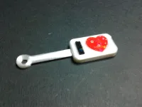 I LOVE YOU Keychain | Print-In-Place-2