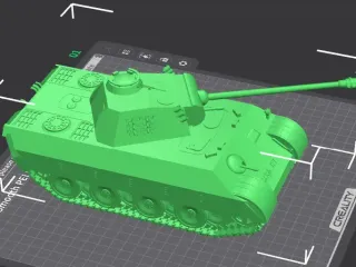 German Tank, Panzerkampfwagen V «Panther» Sd.Kfz. 171