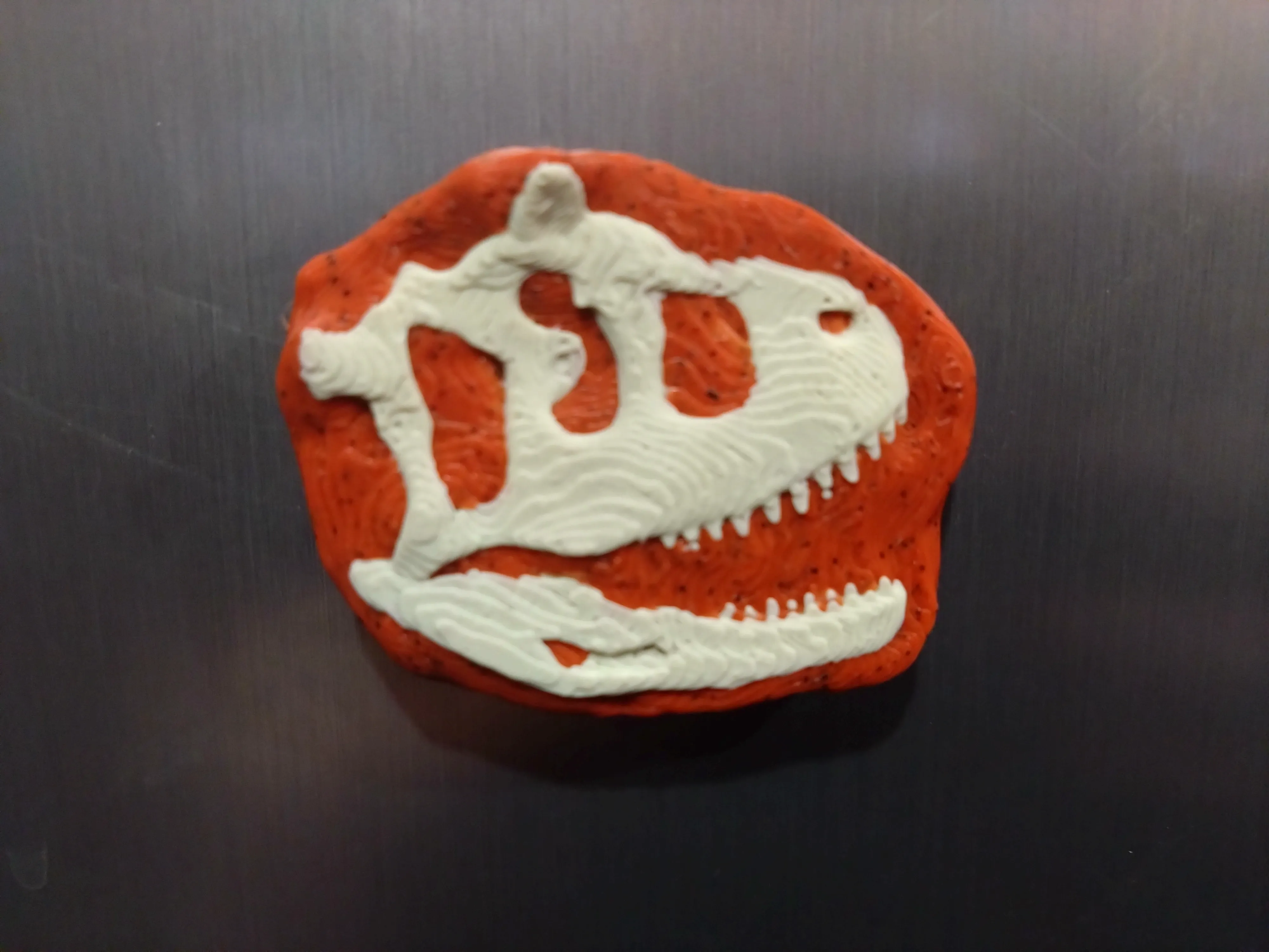 Dinosaur Fossil Skull Magnets