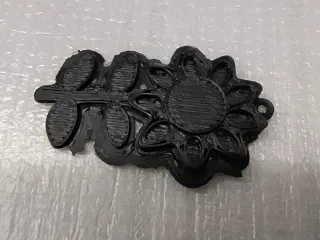 Sunflower keychain
