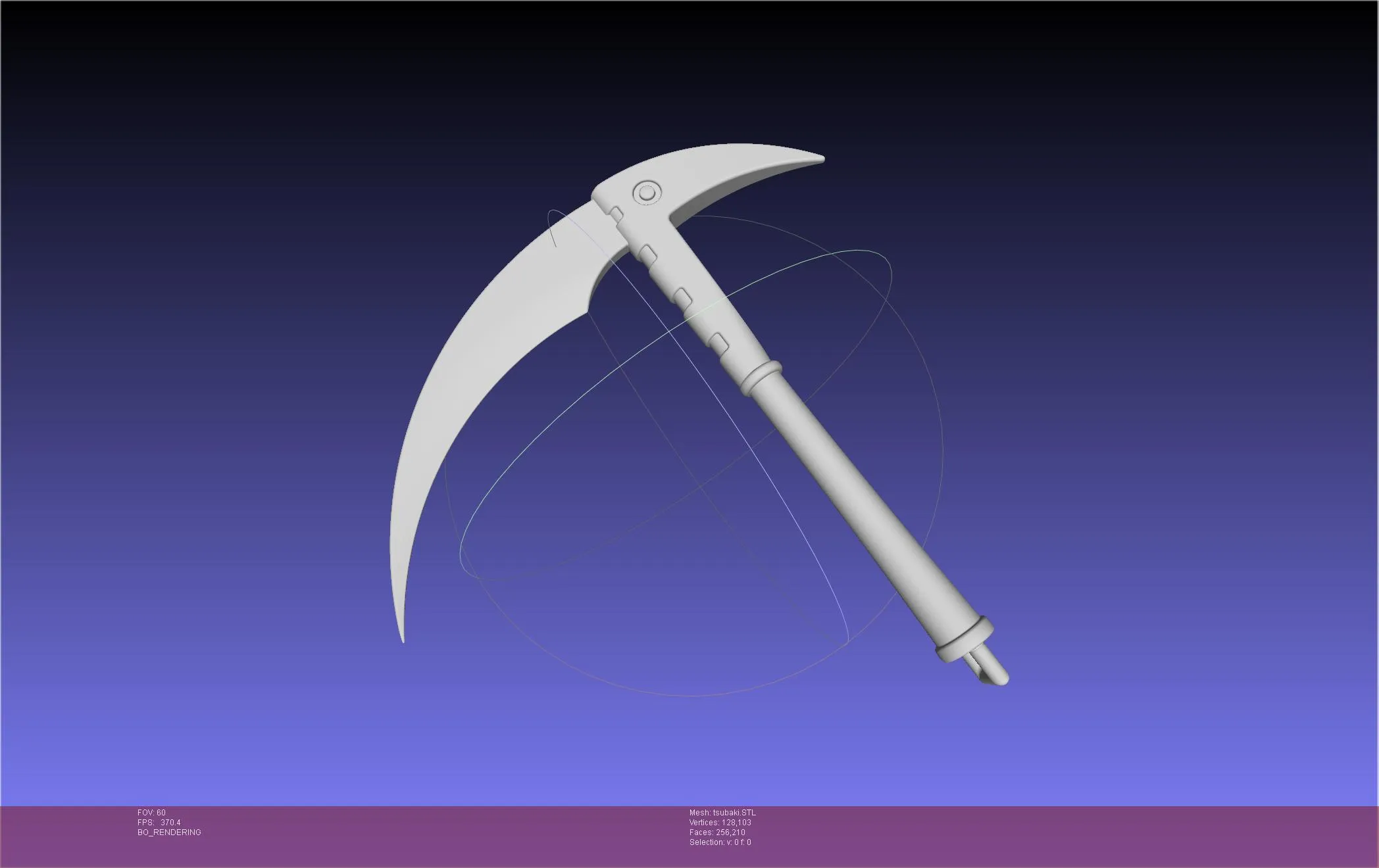 Soul Eater Black Star Chain Scythe Tsubaki