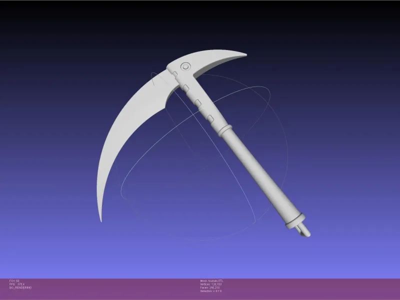 Soul Eater Black Star Chain Scythe Tsubaki
