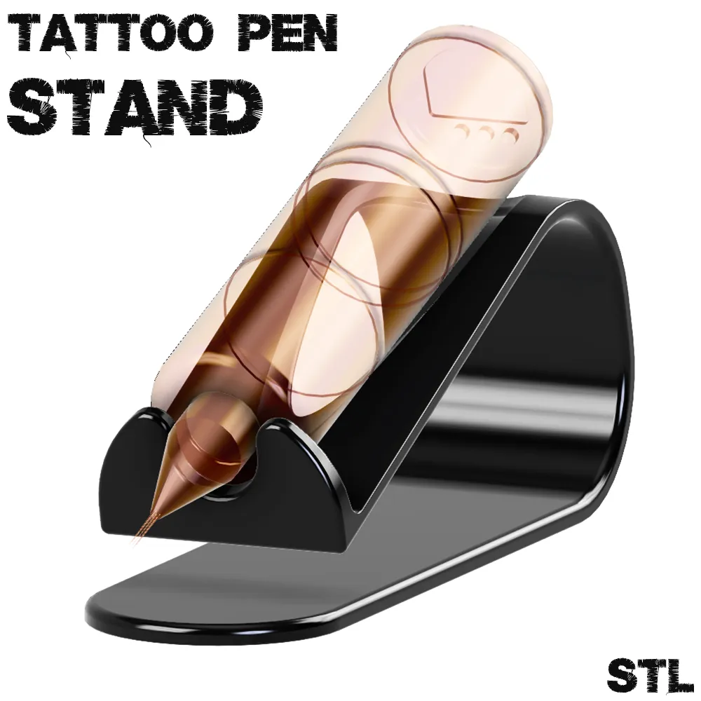 SUPORTE PARA CANETA DE TATUAGEM. SUPORTE PARA MÁQUINA DE TATUAGEM MODELO 3D