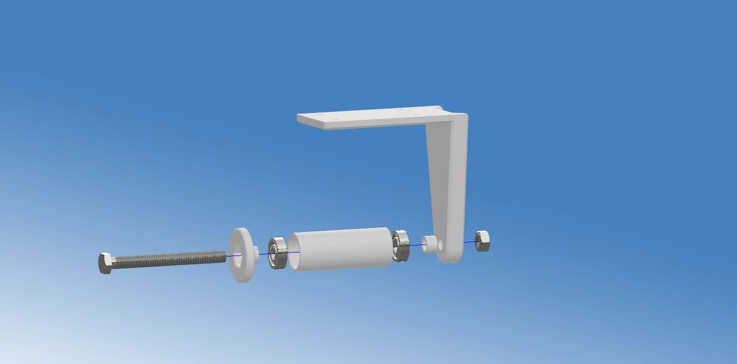 Spool holder- with bearings