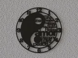 ying yang duvar saati̇-8