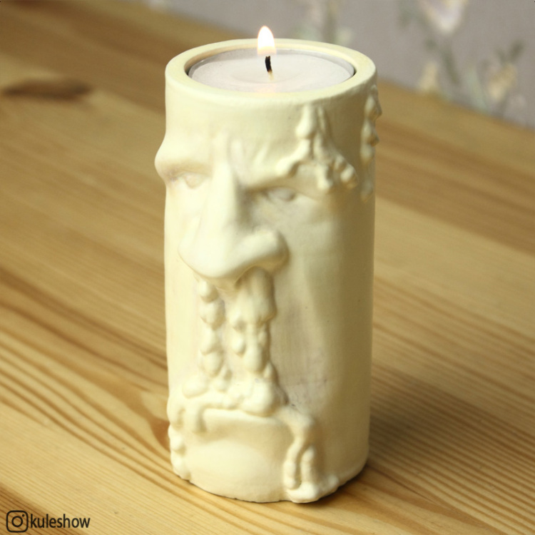 Tealight candle holder Snotty Nose