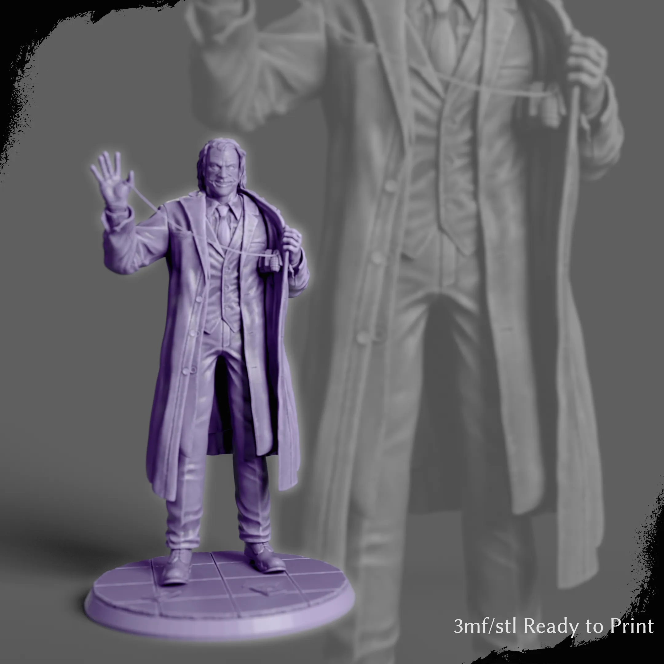The Joker Sculpture Multi-Parts – The Clown Prince of Crime