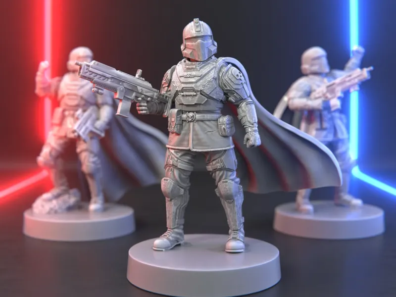 "Helldivers Pack – Pre-Supported Miniature Set"
