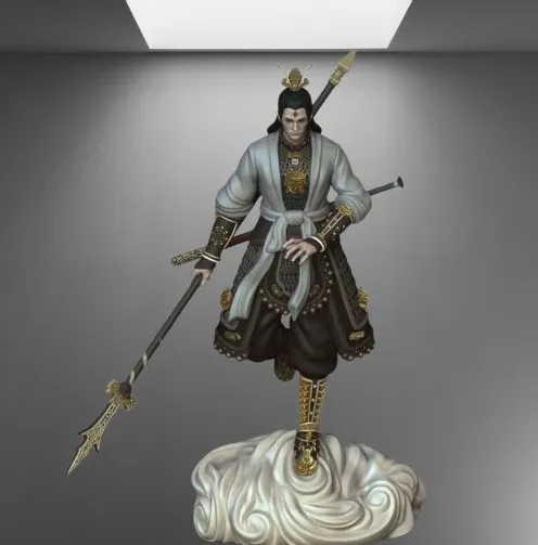 Black Myth: Wukong – Erlang Shen Bust 3D Printing STL File
