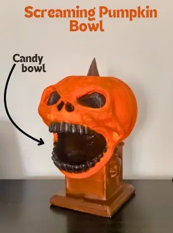 Pumpkin Candy Bowl