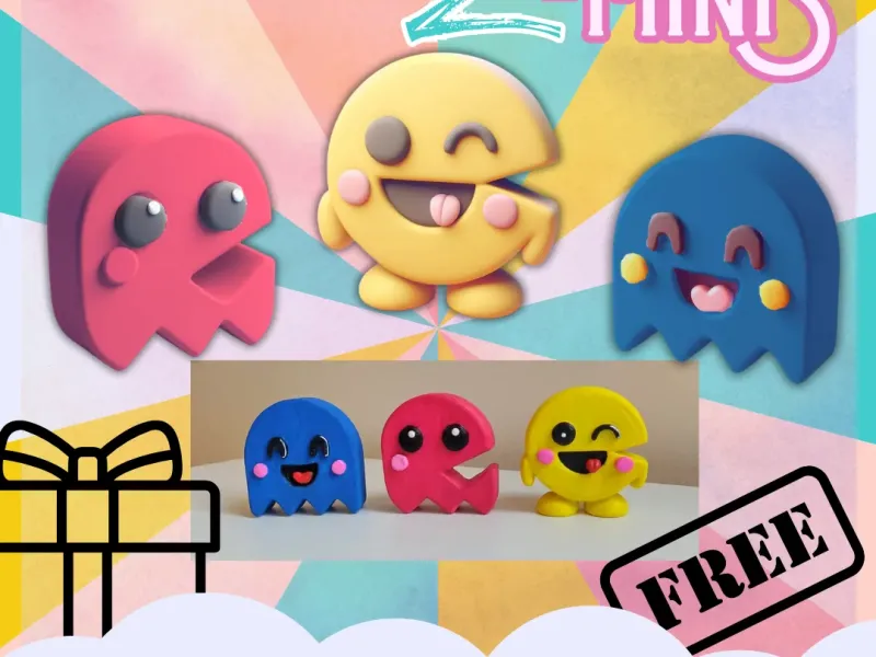 FREE Z-MINIS PACMAN