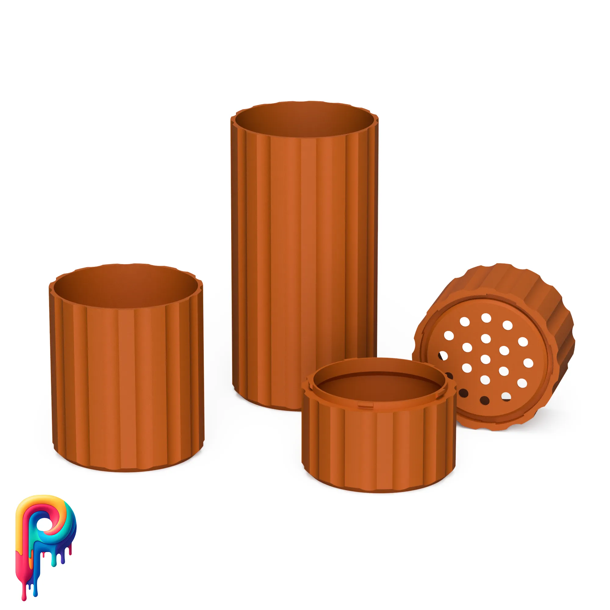 Orelis Vase & Planter Set by Polymeria