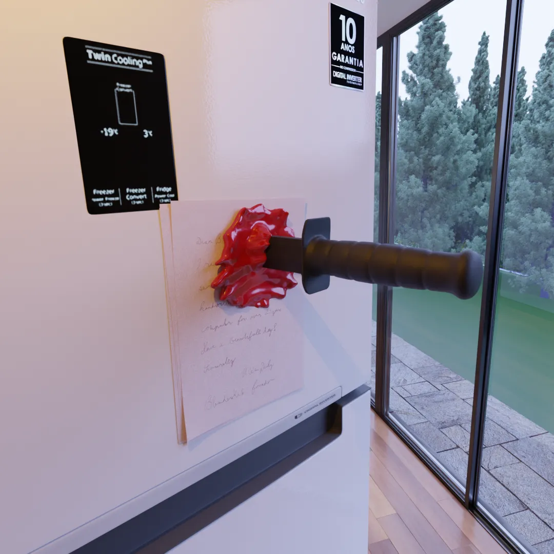 Bloody Blade Magnet