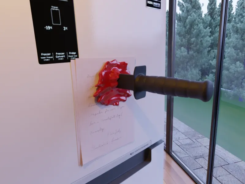 Bloody Blade Magnet