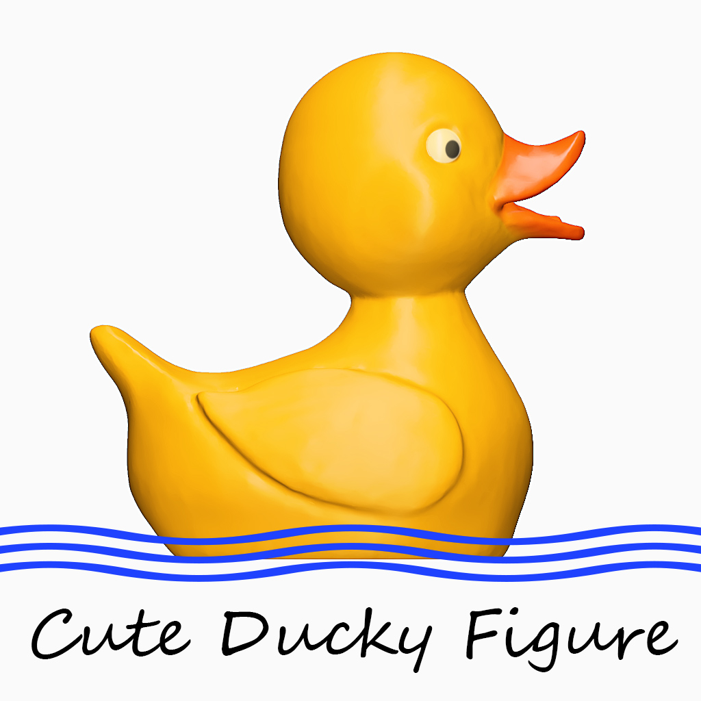 Cute Ducky Figure | 3D models download | Creality Cloud