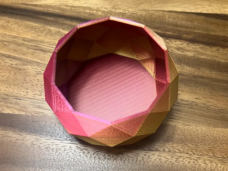 Geometric Diamonds Bowl