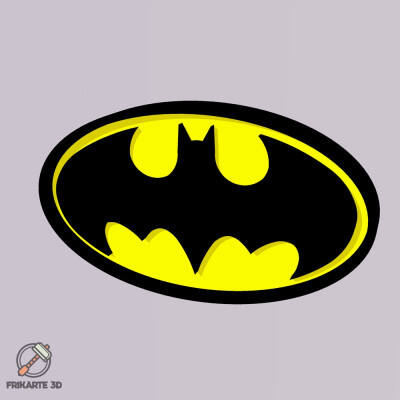 Batman Logo 🦇 3d model