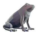 Low Poly Frog-3