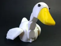 Flexi Duck Print In Place Multiparts With Gift Box-0