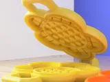 PRINT IN PLACE - WAFFLE MAKER - FLOWER - FOR SENSORY PLAY-1