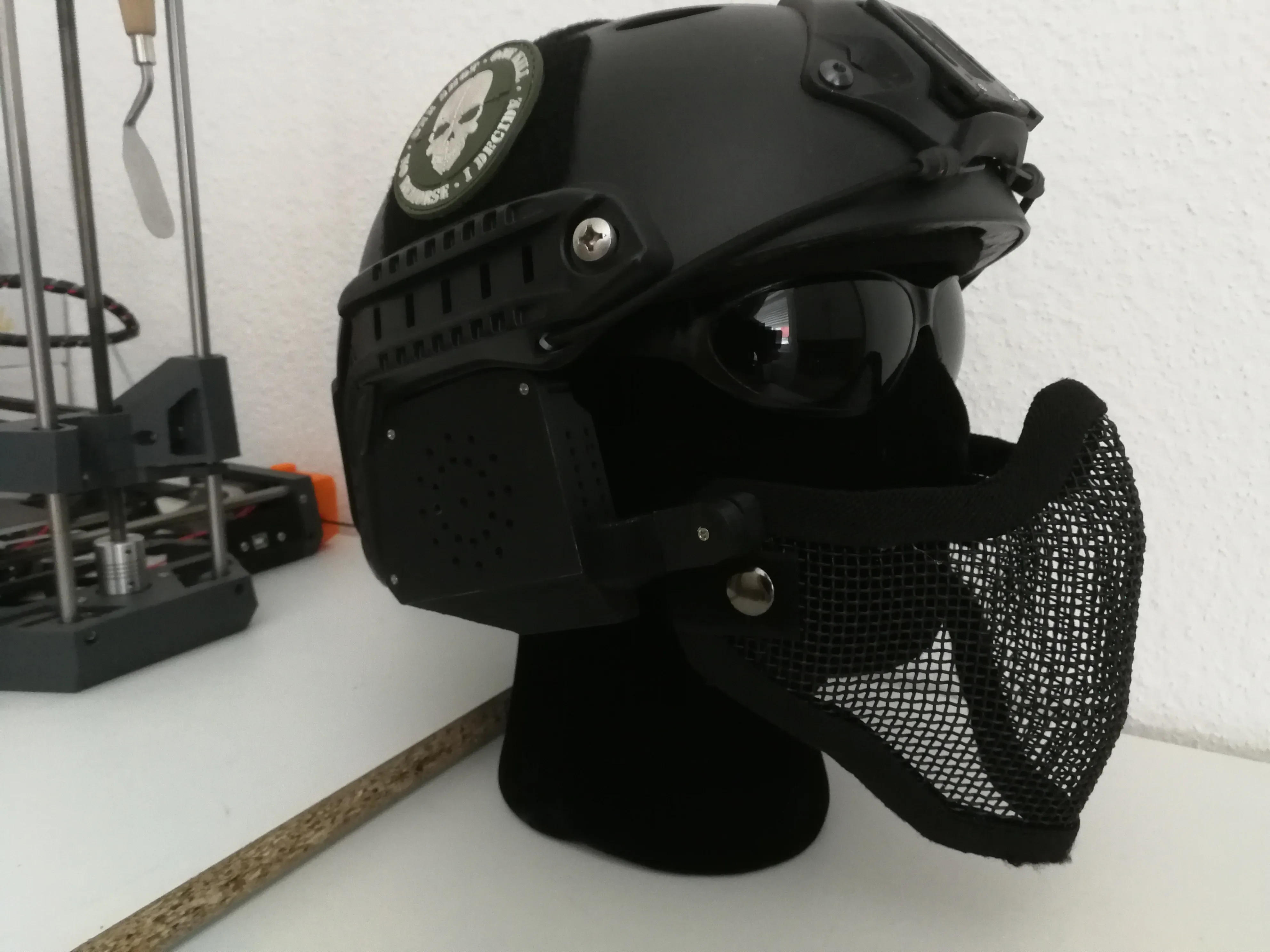 ATTACHE MASQUE/GRILLE POUR CASQUE FAST EMERSON V2.0